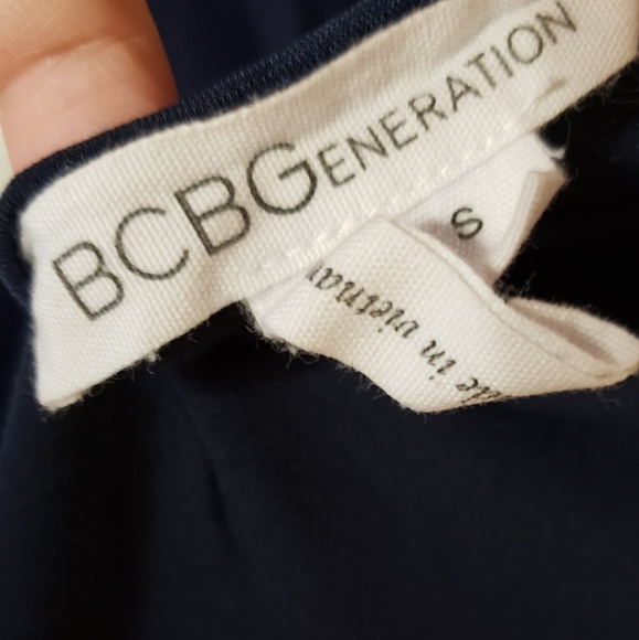 BCBGeneration | Long Sleeve Navy Bodysuit - Picture 5 of 5